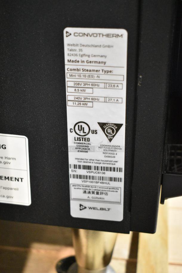 BRAND NEW SCRATCH AND DENT! Convotherm Mini 10.10 (ES) - N Stainless Steel Commercial Countertop Electric Powered Combi Convection Oven. 208/240 Volts, 3 Phase. - Image 5 of 5