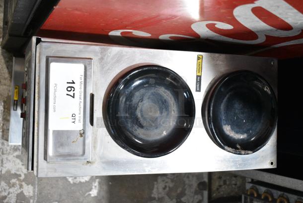 Bloomfield 9003 Stainless Steel Commercial Countertop 3 Burner Coffee Machine. 120 Volts, 1 Phase. - Image 3 of 5
