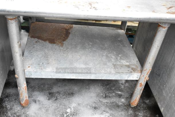 Stainless Steel Equipment Stand w/ Metal Under Shelf. - Image 2 of 4