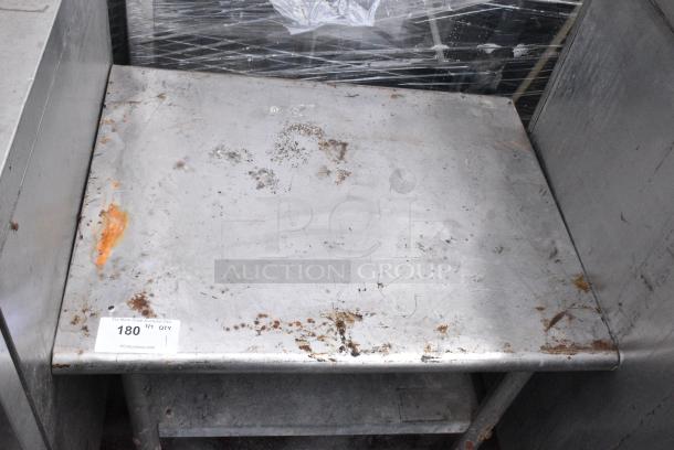 Stainless Steel Equipment Stand w/ Metal Under Shelf. - Image 3 of 4