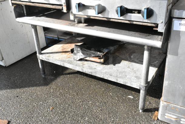 Stainless Steel Equipment Stand w/ Metal Under Shelf. - Image 3 of 3
