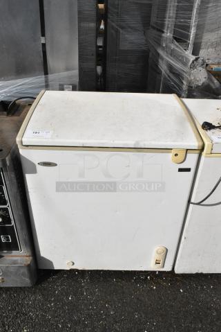Haier HCM045QA Chest Freezer w/ Hinge Lid. 115 Volts, 1 Phase.