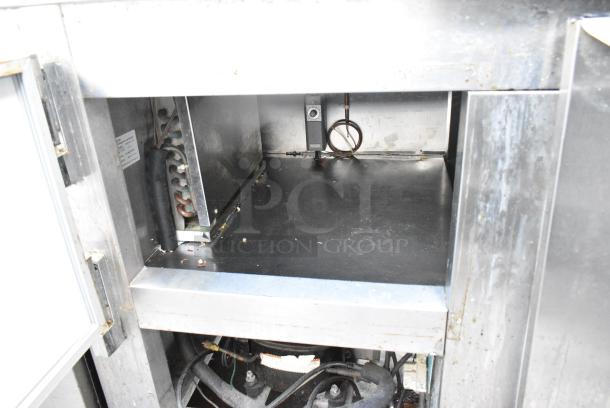 Cooltech CMPH-48LB Stainless Steel Commercial 2 Door Undercounter Cooler on Commercial Casters. 115 Volts, 1 Phase. - Image 3 of 5