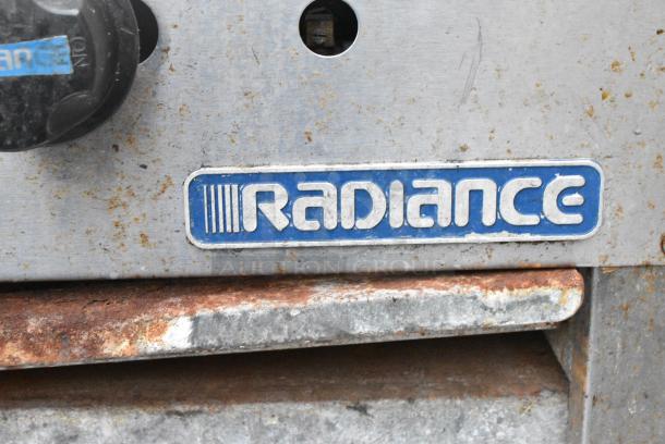 Radiance Stainless Steel Commercial Countertop Natural Gas Powered Single Burner Stock Pot Range. - Image 2 of 5