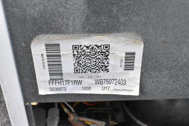 Frigidaire FFFH17F1RW Single Door Reach In Freezer. 115 Volts, 1 Phase. - Image 6 of 7