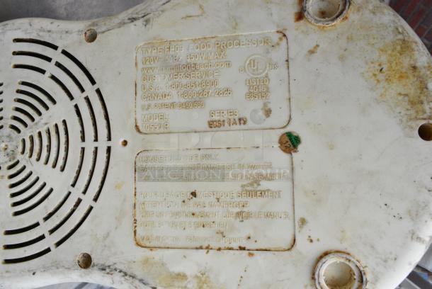 Hamilton Beach Countertop Food Processor w/ S Blade. 120 Volts, 1 Phase. - Image 4 of 5