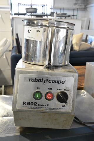 Robot Coupe R6 Metal Commercial Countertop Food Processor. 220 Volts.