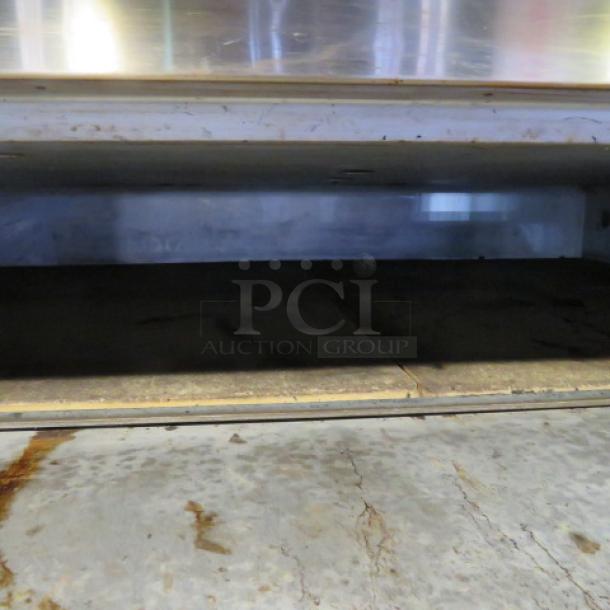 BEAUTIFUL Bakers Pride Natural Gas Super Deck Pizza Oven. Model# Y800. Serial # 27440. 84X51X66. This Double Stack Oven Is WORKING ,CLEAN, And Recently Serviced! 2XBID. You Will Receive 1 Double Stack Unit including 2 ovens. $ 46,392.00. - Image 3 of 8