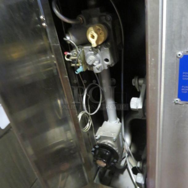 BEAUTIFUL Bakers Pride Natural Gas Super Deck Pizza Oven. Model# Y800. Serial # 27440. 84X51X66. This Double Stack Oven Is WORKING ,CLEAN, And Recently Serviced! 2XBID. You Will Receive 1 Double Stack Unit including 2 ovens. $ 46,392.00. - Image 8 of 8