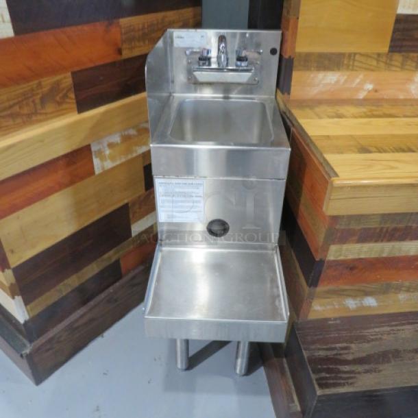 One Glastender Under Bar Handsink With Faucet, And Blender Shelf. Model# BSA-12. - Image 1 of 3