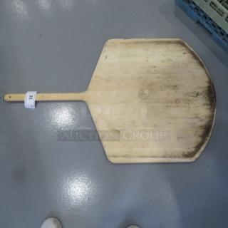 One 26X42 Wooden Pizza Peel.