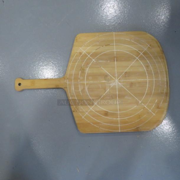 One 16X25 Wooden Pizza Peel. - Image 1 of 1