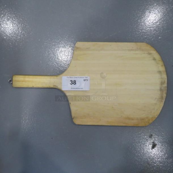 One 12X22 Wooden Pizza Peel. - Image 1 of 1