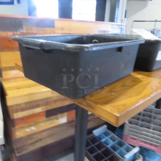 One Black Bussing Tub. - Image 1 of 1