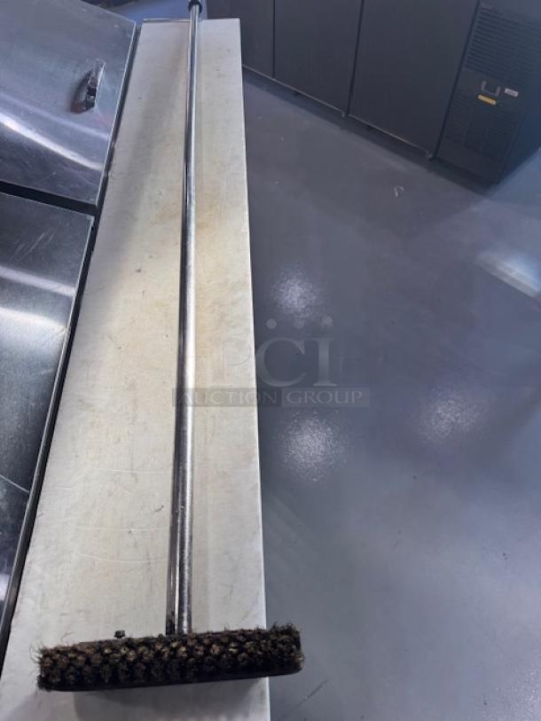 One SS Pizza Oven Brush. - Image 1 of 1