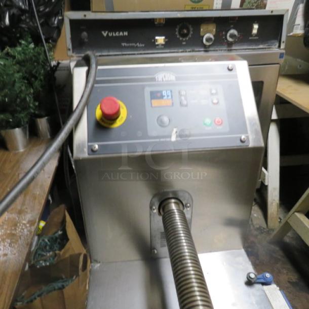 One NEW Topcusan Commercial Floor Style Meat Ball Forming Machine On Casters. Model# P20. 20X52X52 - Image 4 of 6