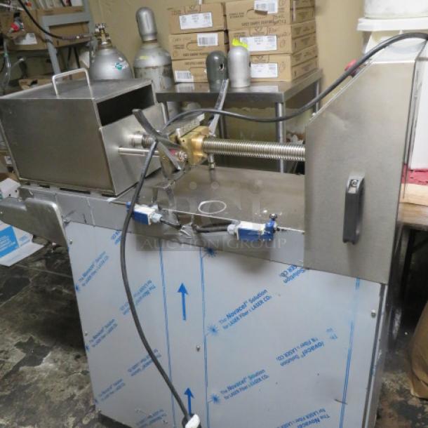 One NEW Topcusan Commercial Floor Style Meat Ball Forming Machine On Casters. Model# P20. 20X52X52 - Image 5 of 6