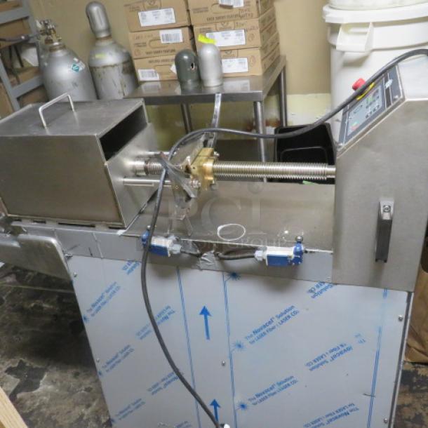 One NEW Topcusan Commercial Floor Style Meat Ball Forming Machine On Casters. Model# P20. 20X52X52 - Image 6 of 6