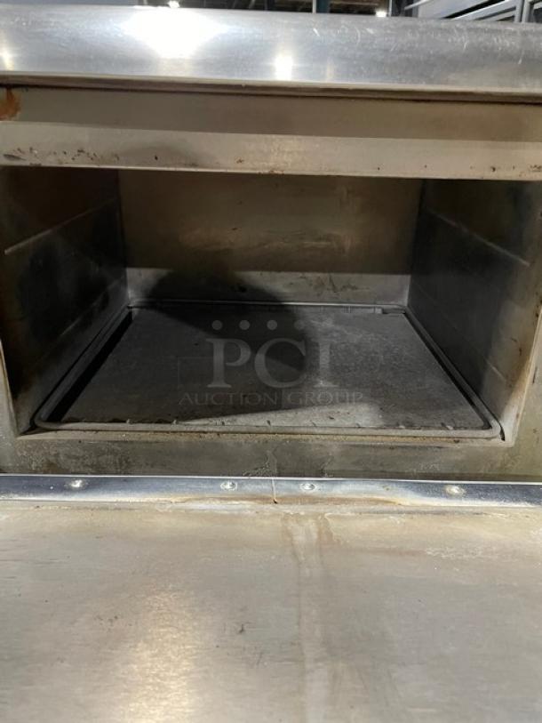 TurboChef Tornado Series Commercial Stainless Steel Electric Powered Double Stacked Rapid Cook Turbo Ovens! With Digital Touch Controls! Model: NGCD6 SN: NGCD6D14735! 208-240V! On Equipment Cart With Casters! 2X Your Bid Makes One Unit! - Image 6 of 12