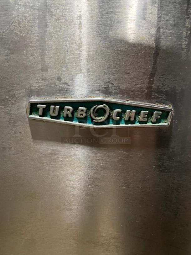 TurboChef Tornado Series Commercial Stainless Steel Electric Powered Double Stacked Rapid Cook Turbo Ovens! With Digital Touch Controls! Model: NGCD6 SN: NGCD6D14735! 208-240V! On Equipment Cart With Casters! 2X Your Bid Makes One Unit! - Image 7 of 12