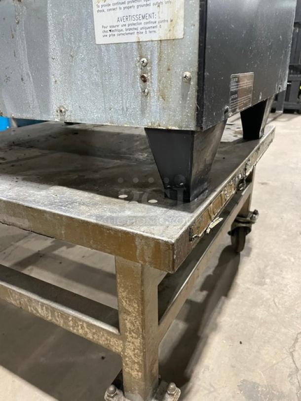 TurboChef Tornado Series Commercial Stainless Steel Electric Powered Double Stacked Rapid Cook Turbo Ovens! With Digital Touch Controls! Model: NGCD6 SN: NGCD6D13049! 208-240V! On Equipment Cart With Casters! 2X Your Bid Makes One Unit! - Image 11 of 12