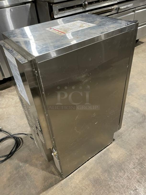 XO Commercial Stainless Steel Undercounter Single Door Reach In Gourmet Cubed Ice Making Machine/Bin Combo! Model: XOUIM1565SP/1 SN: VE/1O030272N501/0676! 115V! - Image 4 of 10