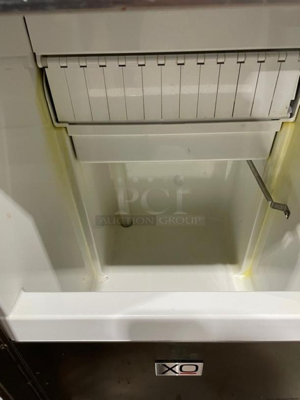 XO Commercial Stainless Steel Undercounter Single Door Reach In Gourmet Cubed Ice Making Machine/Bin Combo! Model: XOUIM1565SP/1 SN: VE/1O030272N501/0676! 115V! - Image 7 of 10