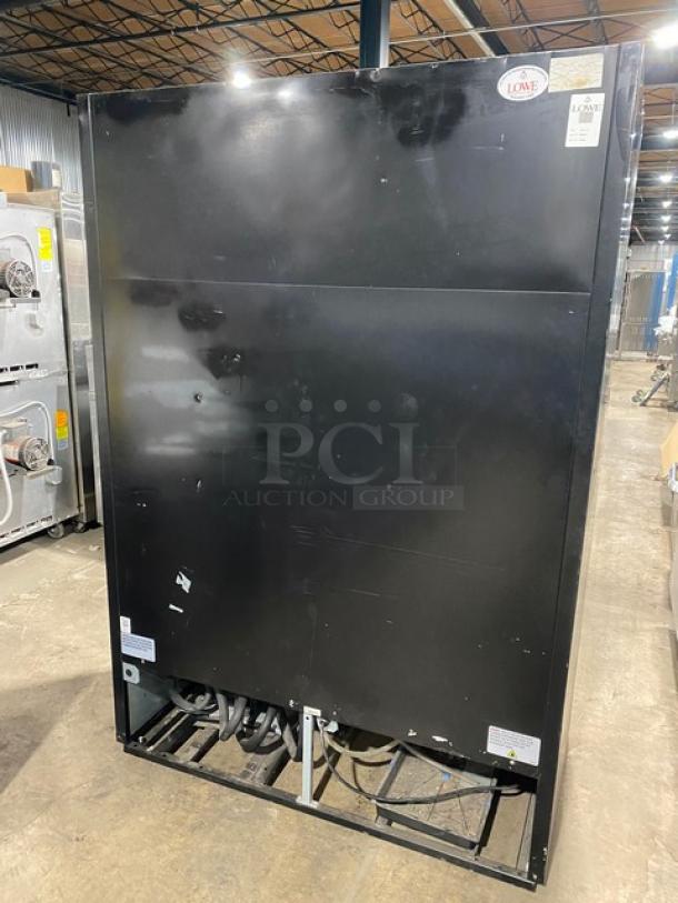 True Commercial Black Double Glass Swing Door Reach In Merchandiser Refrigerator! Energy Star Certified! With Poly Coated Wire Racks! Model: GDM-49-HC~TSL01 SN: 9366033! 115V 1 Phase! - Image 3 of 11