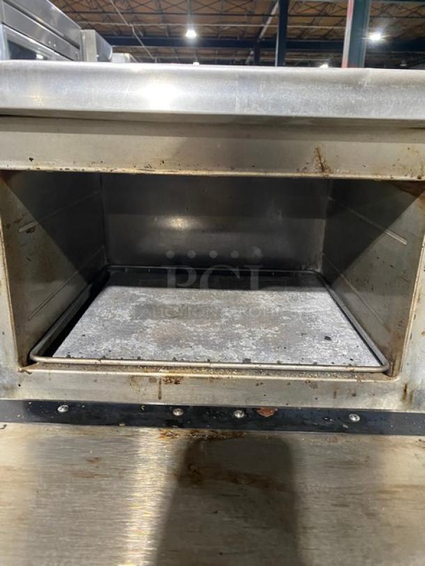TurboChef Tornado Series Commercial Stainless Steel Electric Powered Double Stacked Rapid Cook Turbo Ovens! With Digital Touch Controls! Model: NGCD6 SN: NGCD6D12991! 208-240V! On Equipment Cart With Casters! 2X Your Bid Makes One Unit! - Image 6 of 11