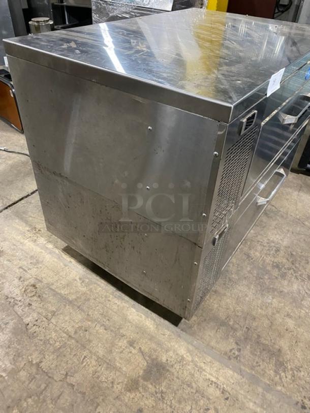 Randell FX Series Commercial Stainless Steel Undercounter 2 Drawer Refrigerated Lowboy! 115V 1 Phase!  On Casters! - Image 2 of 8
