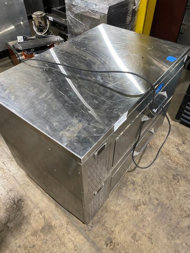 Randell FX Series Commercial Stainless Steel Undercounter 2 Drawer Refrigerated Lowboy! 115V 1 Phase!  On Casters! - Image 8 of 8