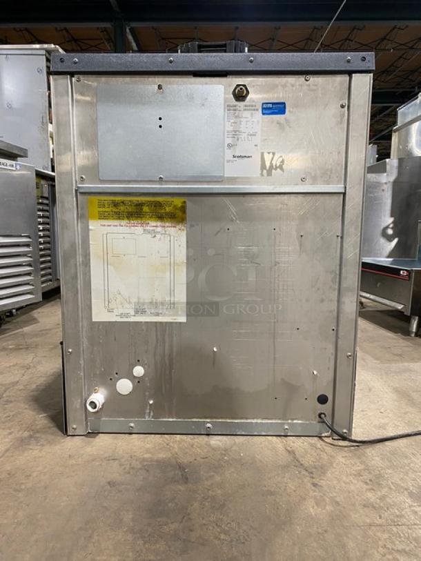 Scotsman Commercial Stainless Steel Undercounter Automatic Medium Cubed Ice Maker Machine! With Ergonomic Sliding Bin Lid! Model: CU2026MA-1E SN: 18031320011761! 115V 1 Phase! - Image 3 of 9