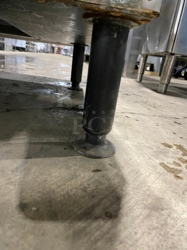 Manitowoc Q Series Commercial Stainless Steel Ice Dispenser Bin! With Push Type Dispenser! Model: QPA310 SN: 991163796! 120V 1 Phase! On Legs! - Image 8 of 10