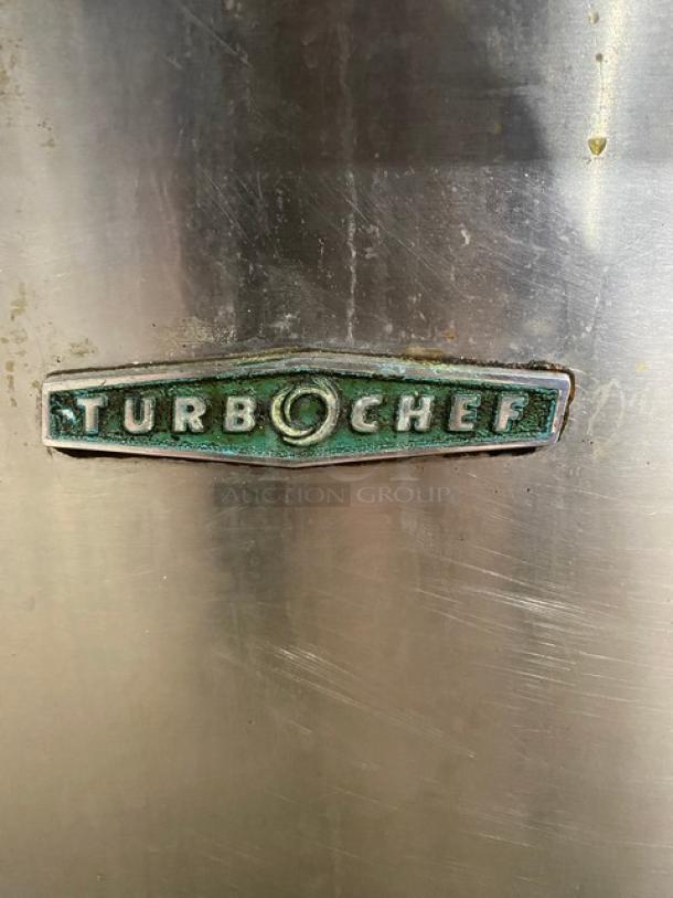 TurboChef Tornado Series Commercial Stainless Steel Electric Powered Countertop Rapid Cook Turbo Oven! With Digital Touch Controls! Model: NGCD6 SN: NGCD6D11238! 208/240V 1 Phase! On Legs! - Image 9 of 10