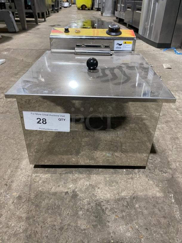 Commercial Stainless Steel Electric Powered Countertop Corndog Deep Fryer! With Hinged Cover! Model: NP-393 SN: 935015! 220V! - Image 1 of 9