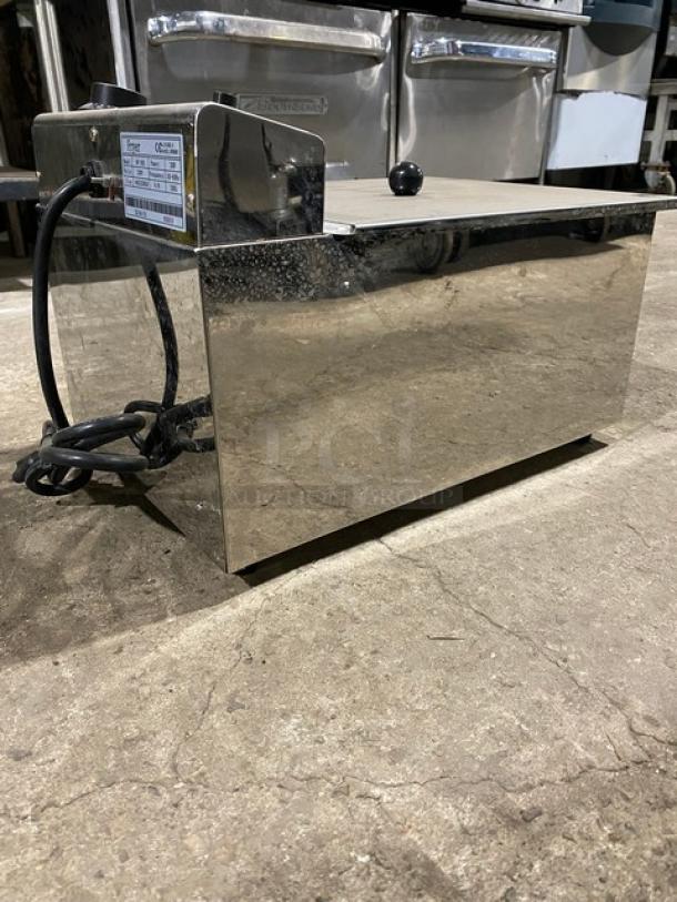 Commercial Stainless Steel Electric Powered Countertop Corndog Deep Fryer! With Hinged Cover! Model: NP-393 SN: 935015! 220V! - Image 4 of 9