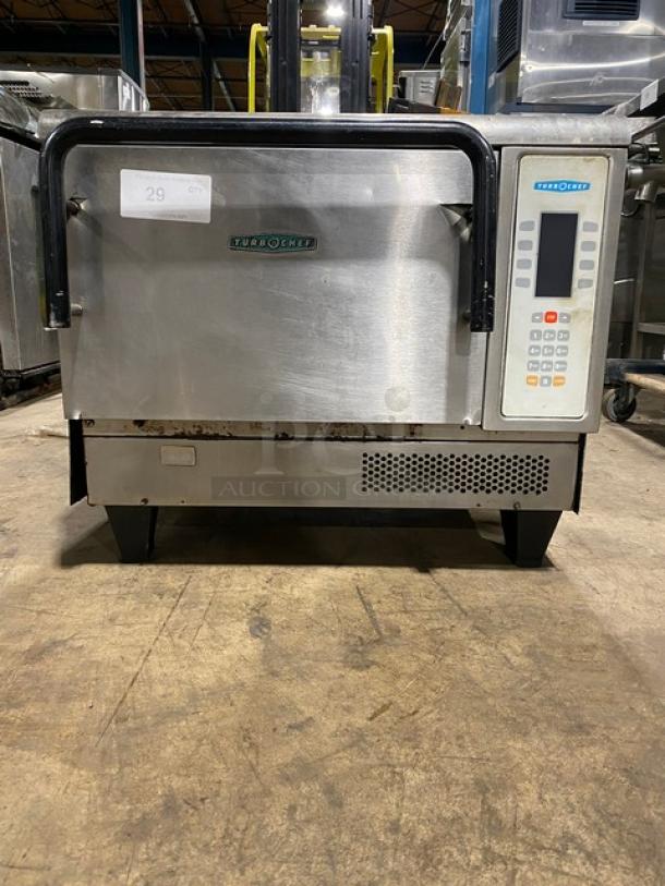 TurboChef Tornado Series Commercial Stainless Steel Electric Powered Countertop Rapid Cook Turbo Oven! With Digital Touch Controls! Model: NGCD6 SN: NGCD6D05620! 208/240V 1 Phase! On Legs! - Image 1 of 10