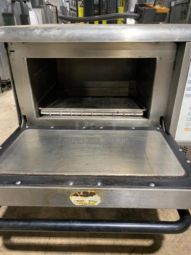 TurboChef Tornado Series Commercial Stainless Steel Electric Powered Countertop Rapid Cook Turbo Oven! With Digital Touch Controls! Model: NGCD6 SN: NGCD6D05620! 208/240V 1 Phase! On Legs! - Image 5 of 10