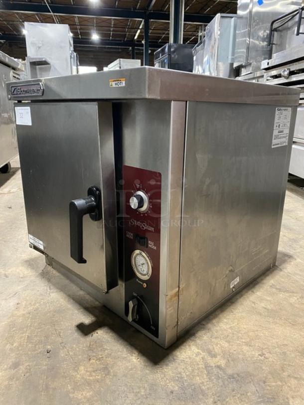 Southbend Strato Steam Series Commercial Stainless Steel Electric Powered Countertop Steamer! With Wire Rack! Model: STRE-5D SN: 11C22568! 208V 3 Phase! - Image 2 of 10