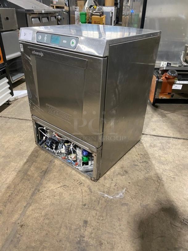 Hobart! New Body Style! Advansys Series Commercial Stainless Steel High Temperature Undercounter Dishwasher! With Full Size Peg Rack! Model: LXER SN: 231208011! 120/208-240V 1 Phase! - Image 2 of 10