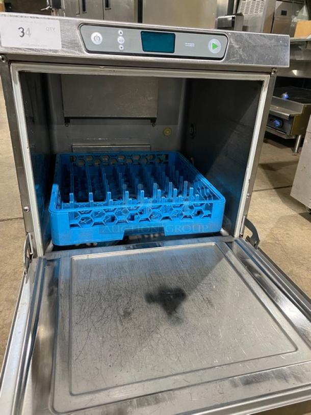 Hobart! New Body Style! Advansys Series Commercial Stainless Steel High Temperature Undercounter Dishwasher! With Full Size Peg Rack! Model: LXER SN: 231208011! 120/208-240V 1 Phase! - Image 5 of 10