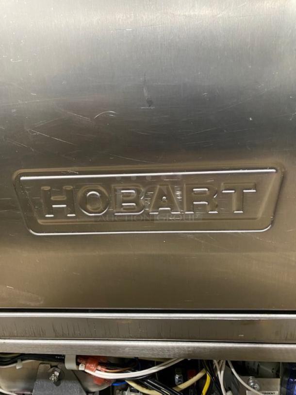 Hobart! New Body Style! Advansys Series Commercial Stainless Steel High Temperature Undercounter Dishwasher! With Full Size Peg Rack! Model: LXER SN: 231208011! 120/208-240V 1 Phase! - Image 9 of 10