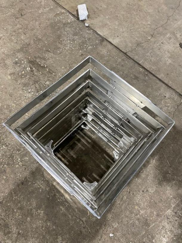 Commercial Stainless Steel Slotted Tabletop Display Tower/Riser! - Image 2 of 2