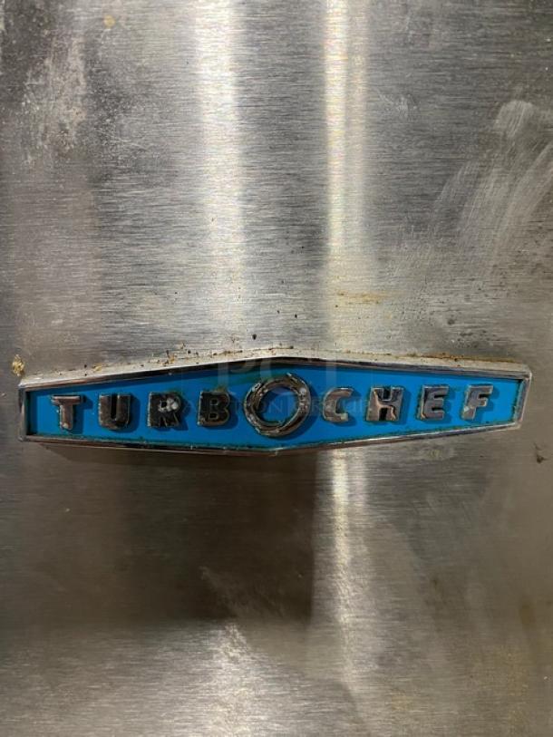 TurboChef Tornado Series Commercial Stainless Steel Electric Powered Double Stacked Rapid Cook Turbo Ovens! With Digital Touch Controls! Model: NGCD6 SN: NGCD6D13058! 208/240V! On Equipment Cart With Casters! 2X Your Bid Makes One Unit! - Image 9 of 9