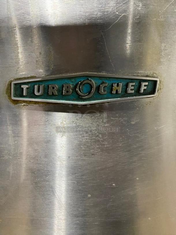 TurboChef Tornado Series Commercial Stainless Steel Electric Powered Double Stacked Rapid Cook Turbo Ovens! With Digital Touch Controls! Model: NGCD6 SN: NGCD6D17090! 208/240V! On Equipment Cart With Casters! 2X Your Bid Makes One Unit! - Image 9 of 10