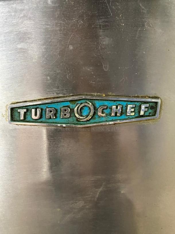 TurboChef Tornado Series Commercial Stainless Steel Electric Powered Double Stacked Rapid Cook Turbo Ovens! With Digital Touch Controls! Model: NGCD6 SN: NGCD6D14828! 208/240V! On Equipment Cart With Casters! 2X Your Bid Makes One Unit! - Image 9 of 11