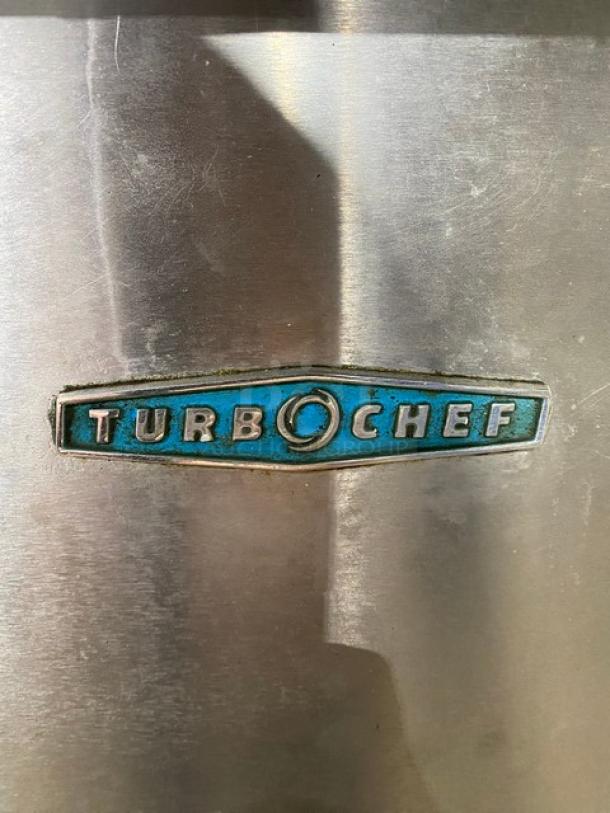 TurboChef Tornado Series Commercial Stainless Steel Electric Powered Double Stacked Rapid Cook Turbo Ovens! With Digital Touch Controls! Model: NGCD6 SN: NGCD6D17041! 208/240V! On Equipment Cart With Casters! 2X Your Bid Makes One Unit! - Image 9 of 11