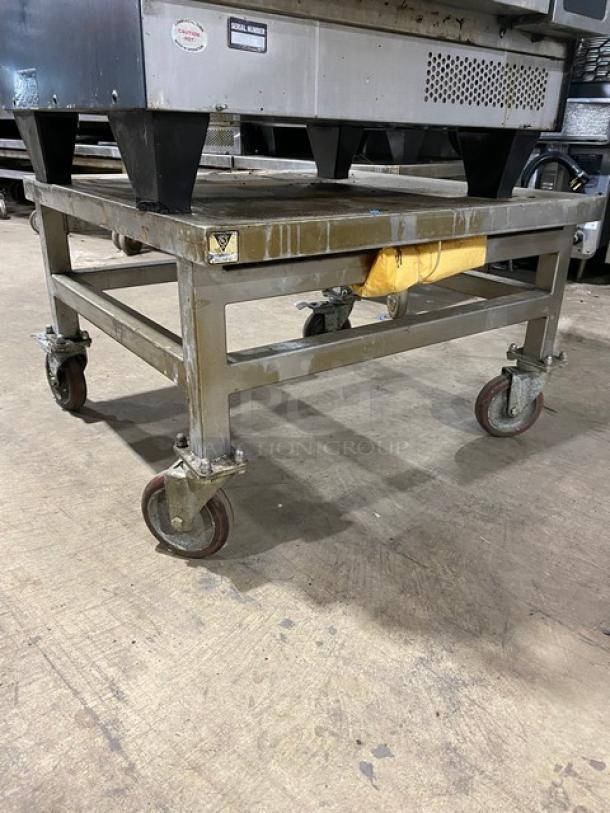TurboChef Tornado Series Commercial Stainless Steel Electric Powered Double Stacked Rapid Cook Turbo Ovens! With Digital Touch Controls! Model: NGCD6 SN: NGCD6D17041! 208/240V! On Equipment Cart With Casters! 2X Your Bid Makes One Unit! - Image 10 of 11