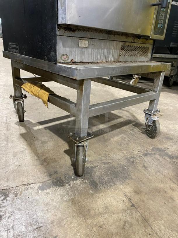 TurboChef Tornado Series Commercial Stainless Steel Electric Powered Double Stacked Rapid Cook Turbo Ovens! With Digital Touch Controls! Model: NGCD6 SN: NGCD6D14858! 208/240V! On Equipment Cart With Casters! 2X Your Bid Makes One Unit! - Image 10 of 11