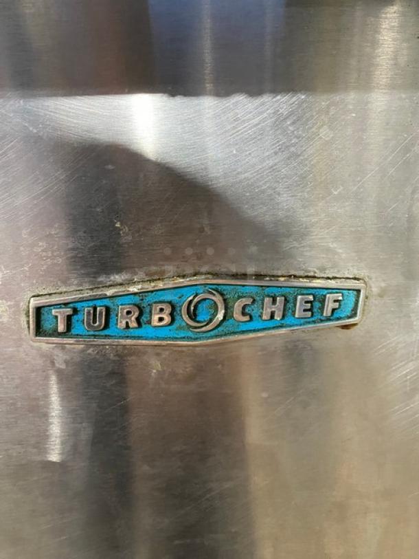 TurboChef Tornado Series Commercial Stainless Steel Electric Powered Double Stacked Rapid Cook Turbo Ovens! With Digital Touch Controls! Model: NGCD6 SN: NGCD6D17155! 208/240V! On Equipment Cart With Casters! 2X Your Bid Makes One Unit! - Image 9 of 11